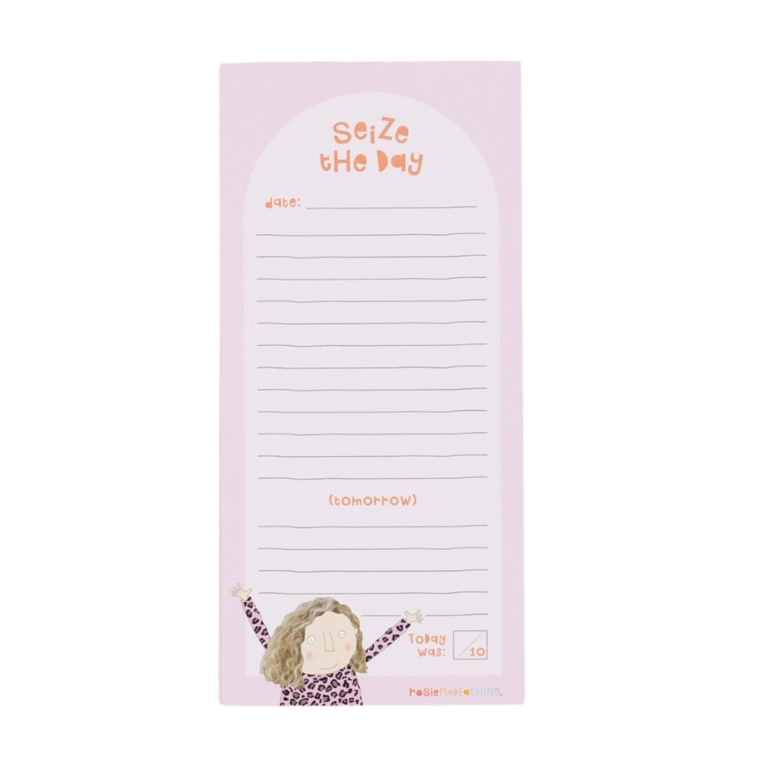 Rosie Made A Thing Seize The Day List Pad