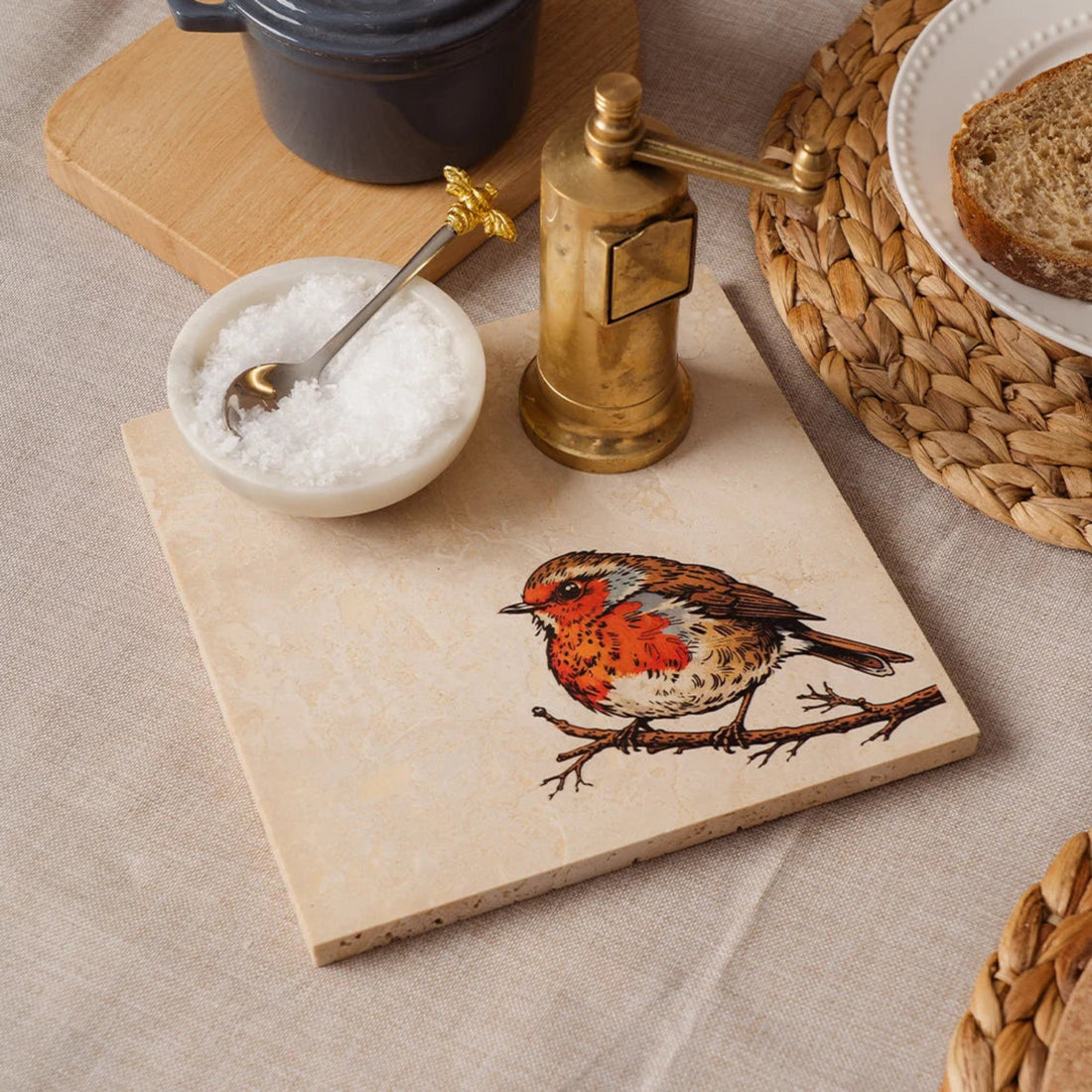 Selbrae House Robin Stone Pot Stand