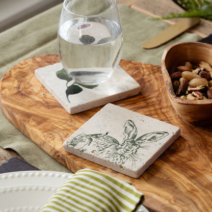 Selbrae House Single Stone Coaster Hare