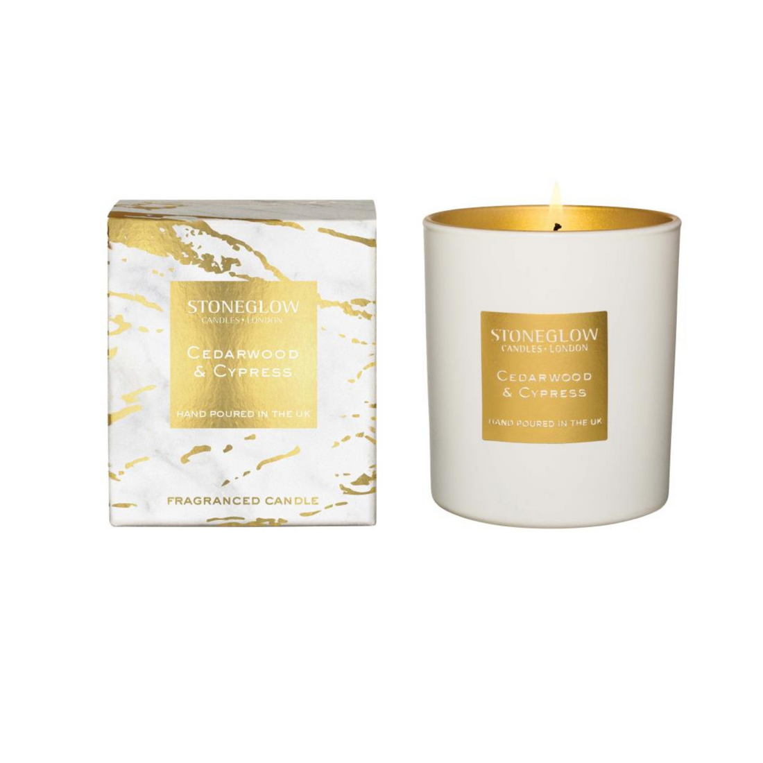 Stoneglow Luna - Cedarwood &amp; Cypress Tumbler Candle