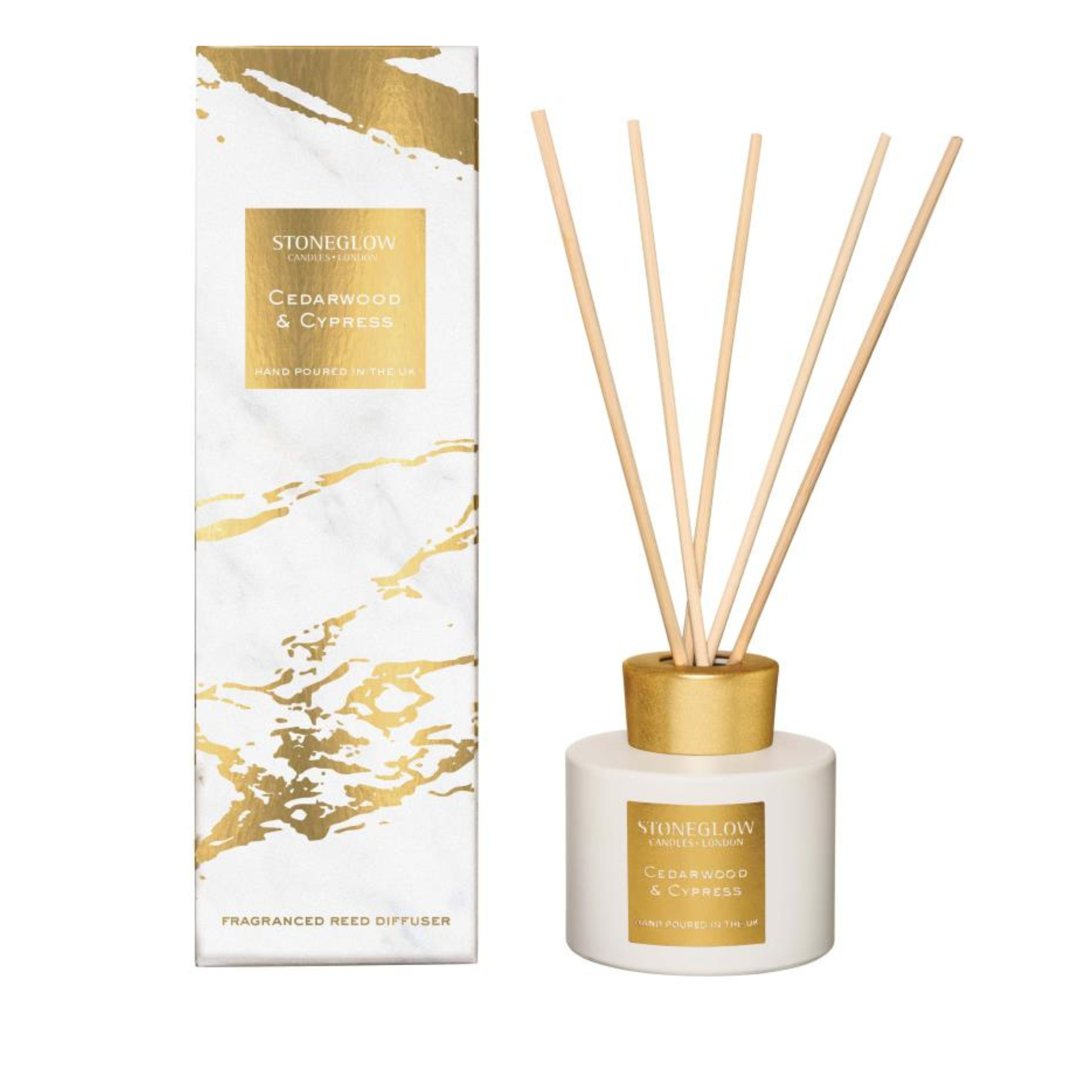 Stoneglow Luna Cedarwood &amp; Cypress Reed Diffuser