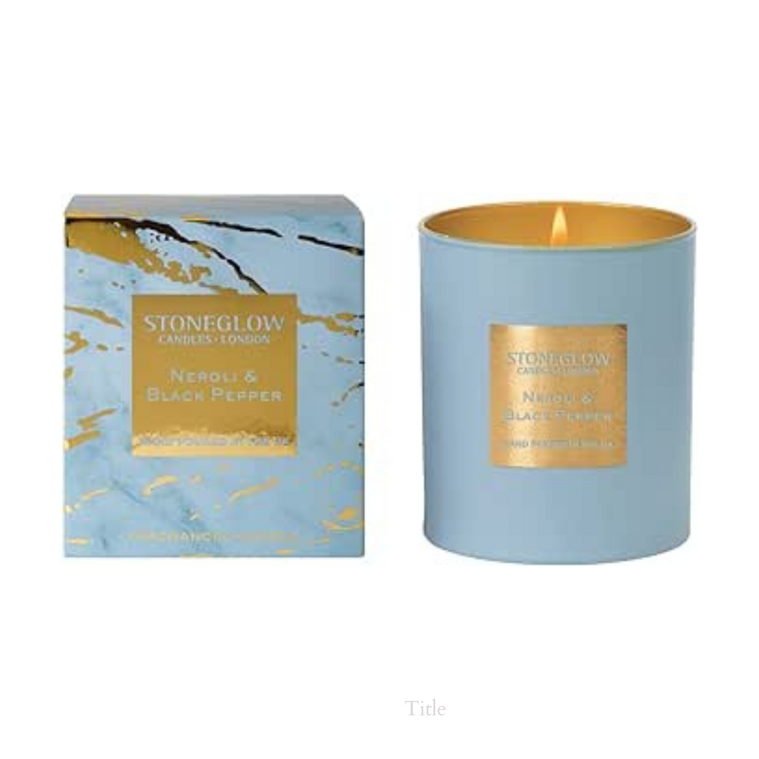 Stoneglow Luna Neroli &amp; Black Pepper Candle