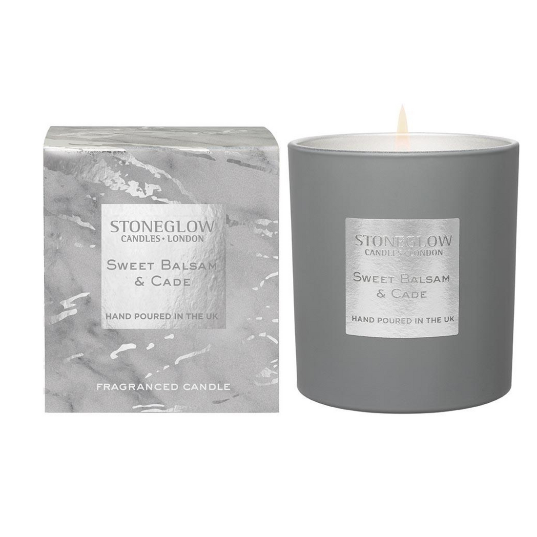 Stoneglow Luna  Sweet Balsam &amp; Cade Tumbler Candle