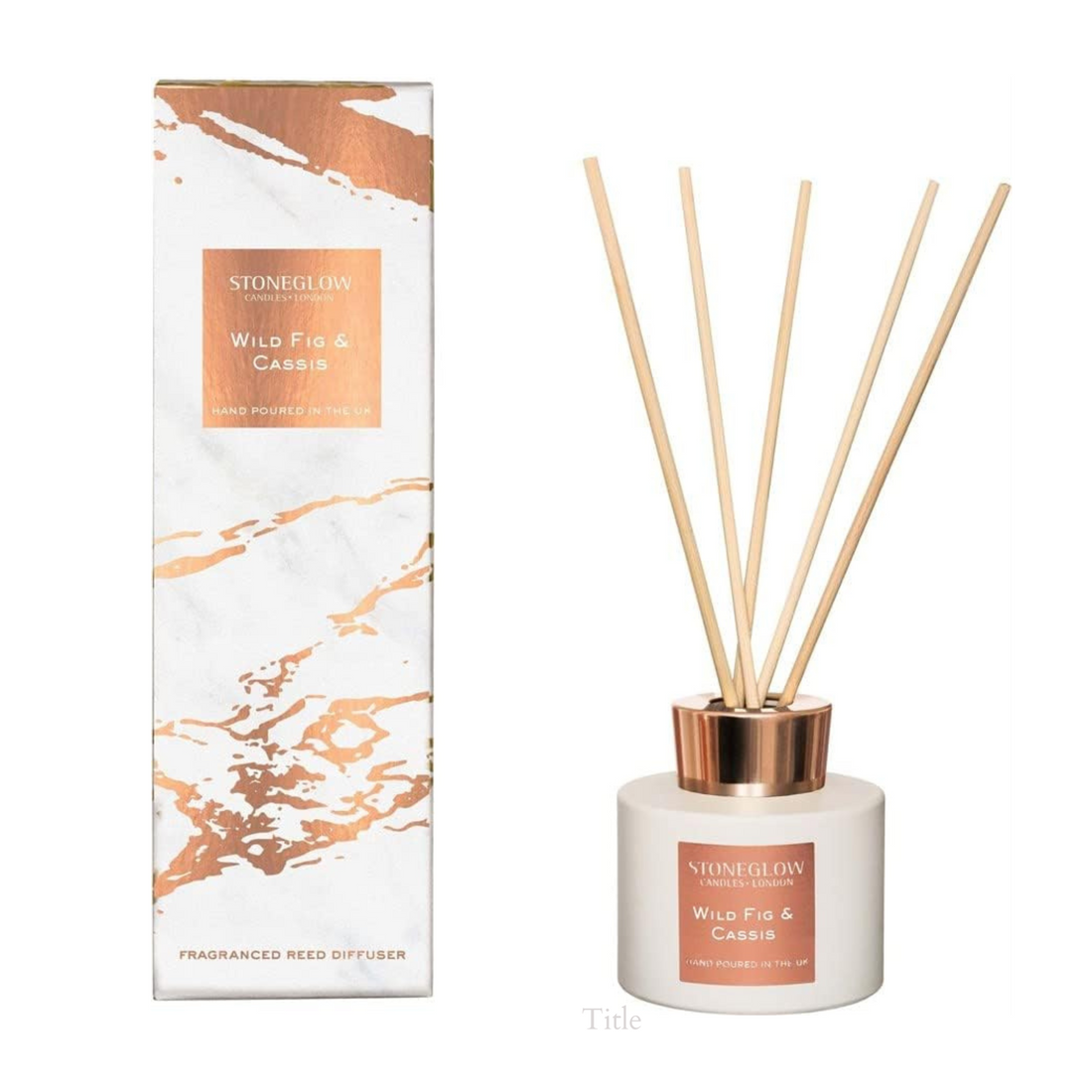 Stoneglow Luna Wild Fig &amp; Cassis Reed Diffuser