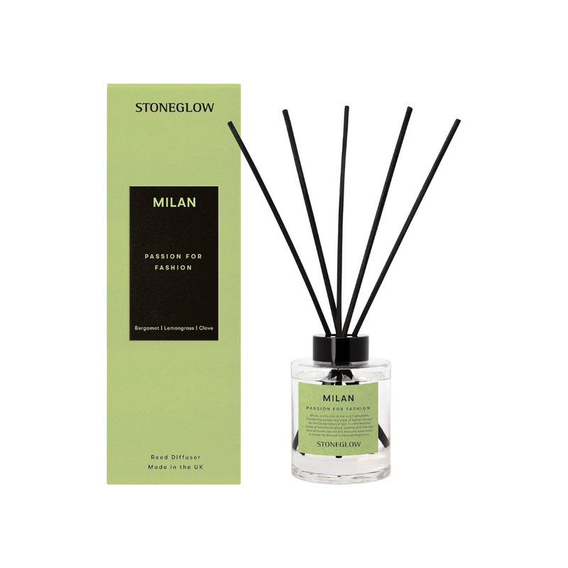 Stoneglow Milan Passion for Fashion Reed Diffuser 150ml