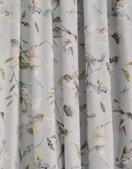 Voyage Maison Tafuna Lined Pencil Pleat Pair of Curtains in Dawn