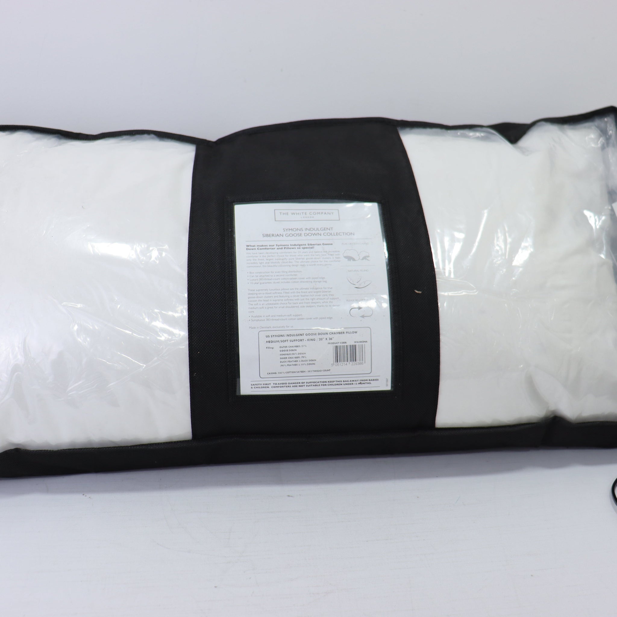 The White Company Symons Goose Down Pillow - Thumbnail 2