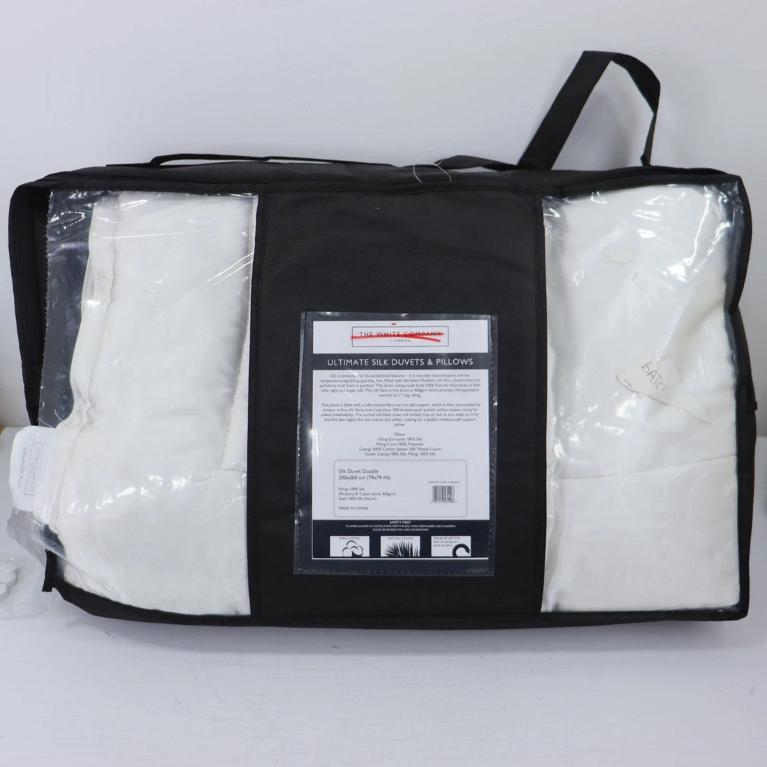 The White Company Ultimate Silk Duvet 7 Tog 450GSM Double