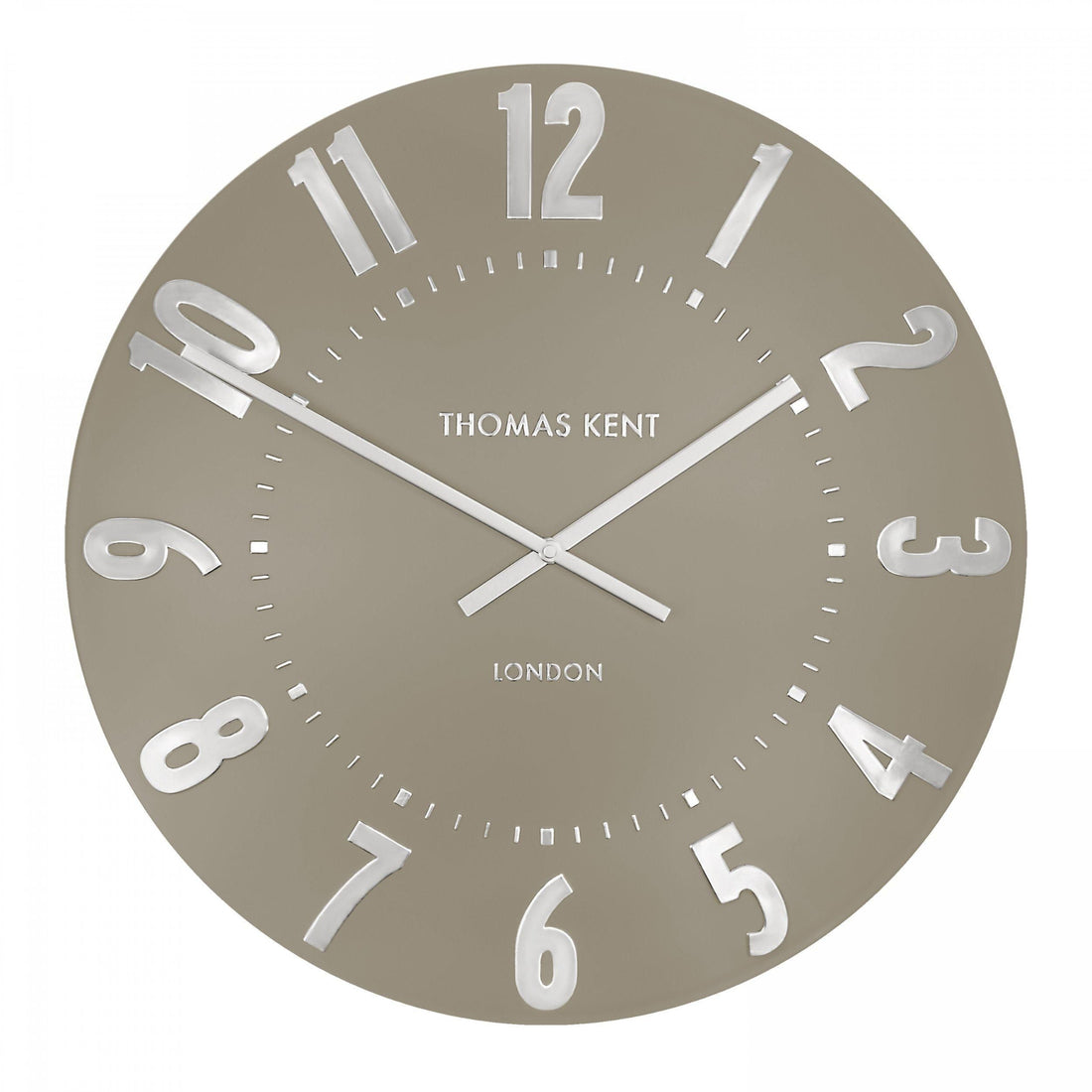 Thomas Kent 20" Mulberry Wall Clock Mocha