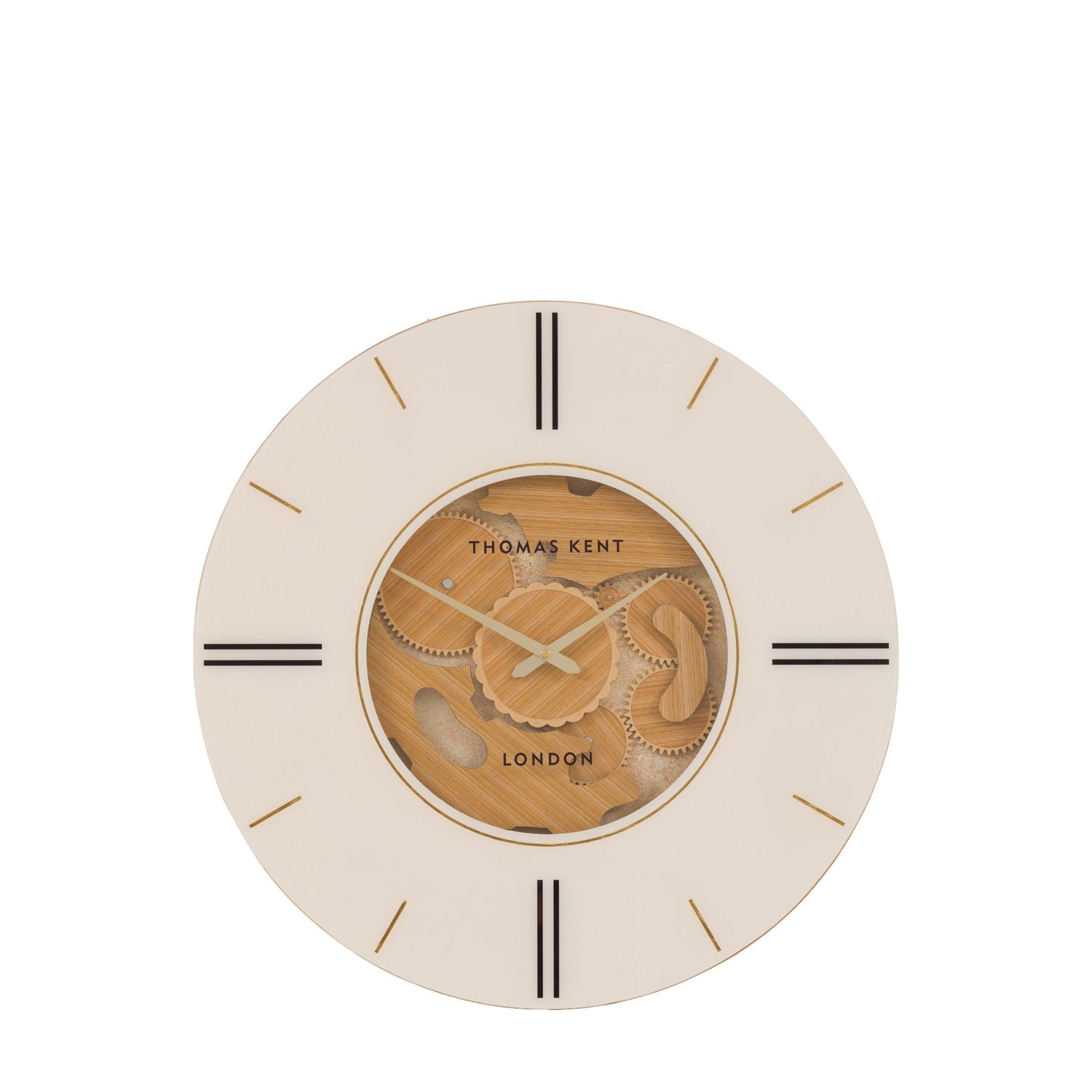Thomas Kent Cogger Wall Clock Oak