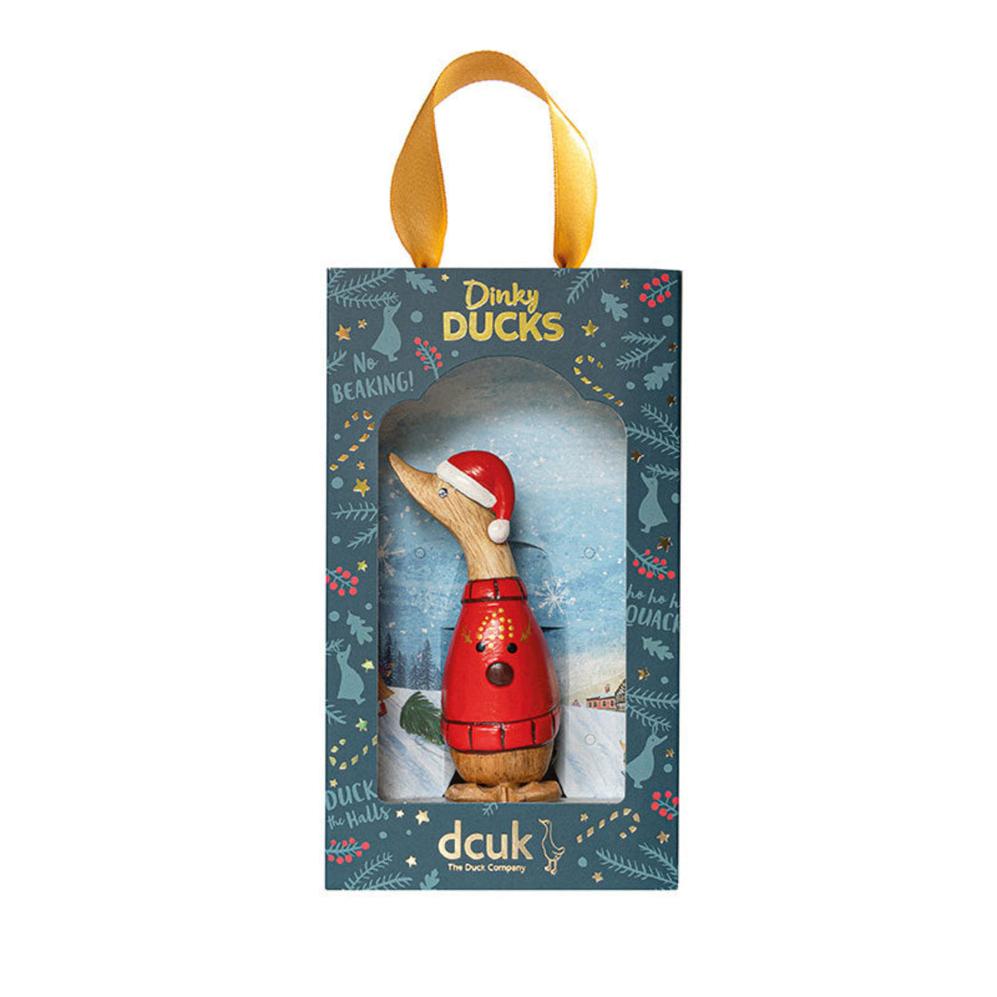 DCUK Traditional Christmas Dinky Ducks Ruldoph