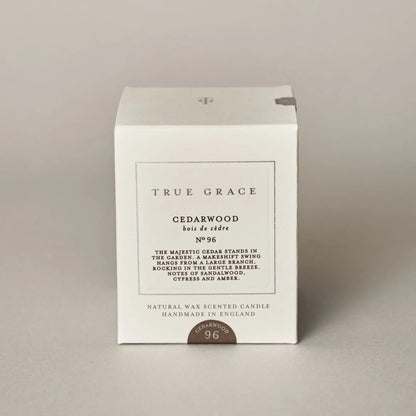 True Grace Cedarwood No 96 Classic Candle 190g