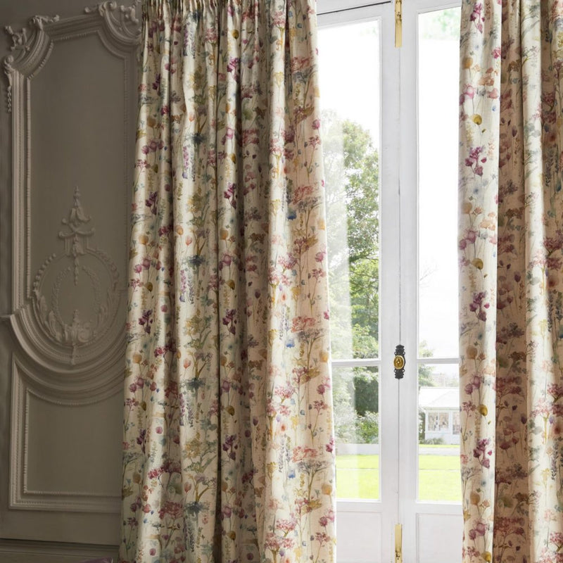 Voyage Maison Ilinizas Poppy Lined Pencil Pleat Curtains