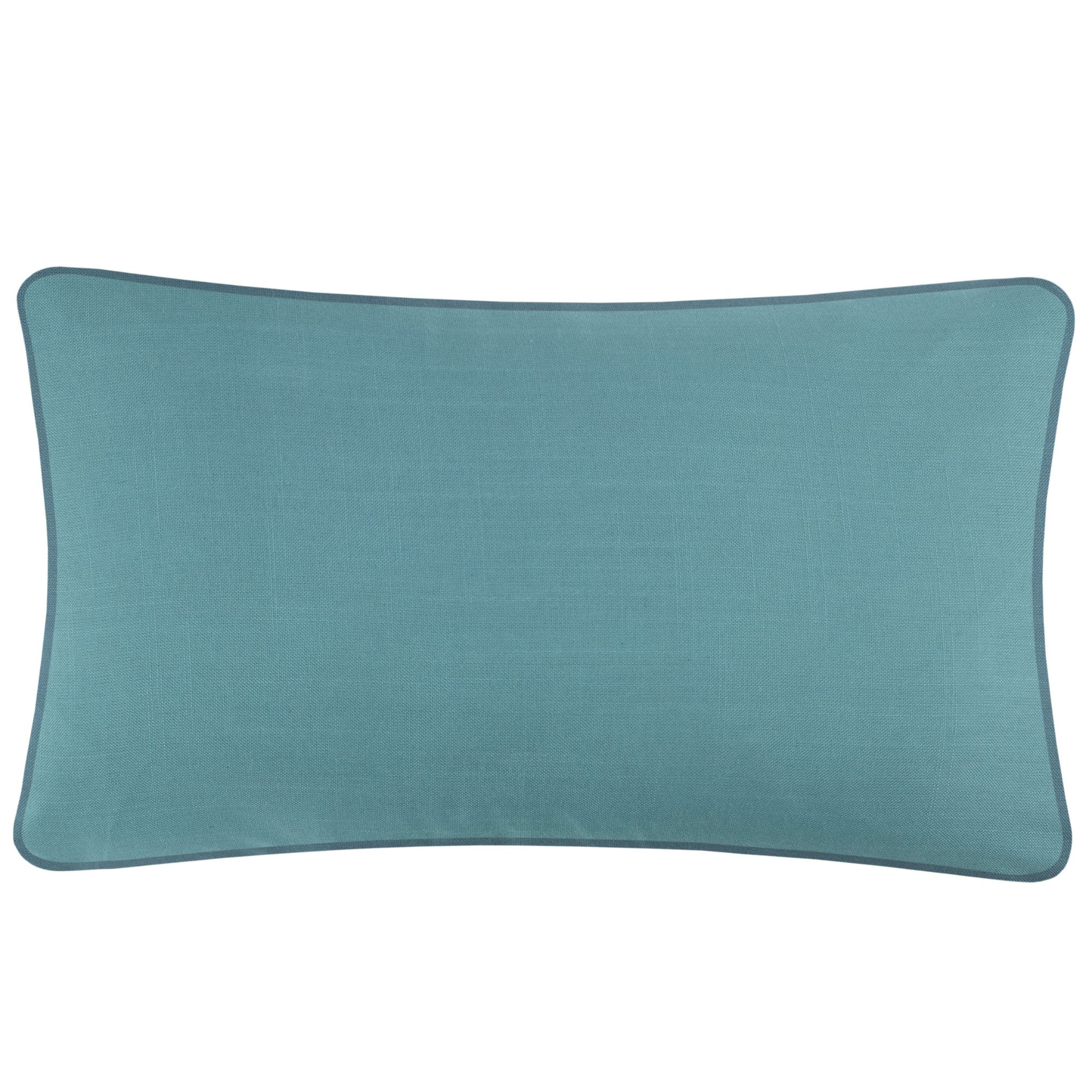 Voyage Maison Wilderness Outdoor Cushion Teal 30cm x 50cm