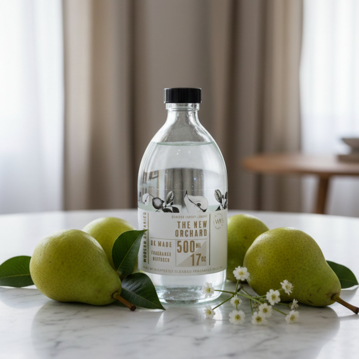 Wick and Vessel Diffuser bottle Scent new orchard
