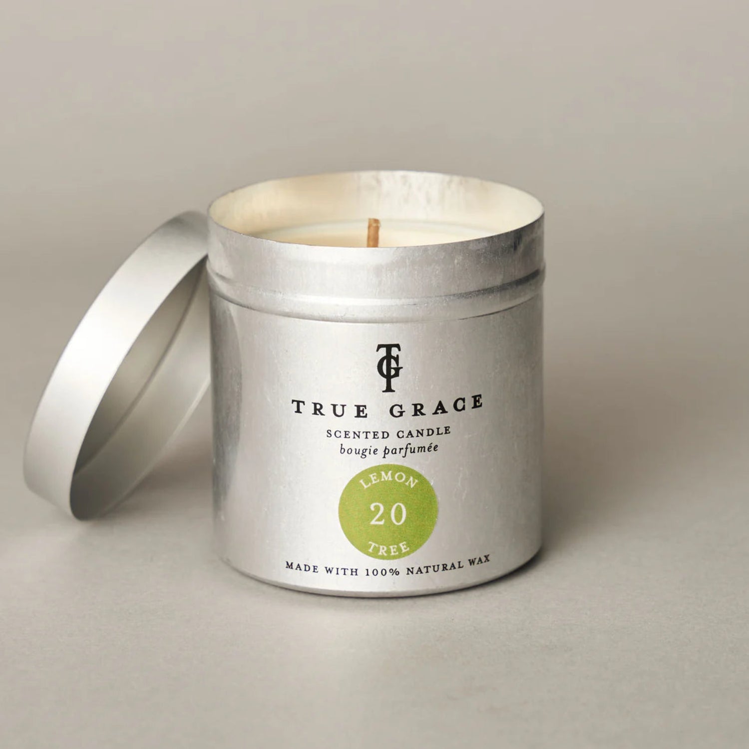 True Grace Lemon Tree No20 Candle Tin 250g