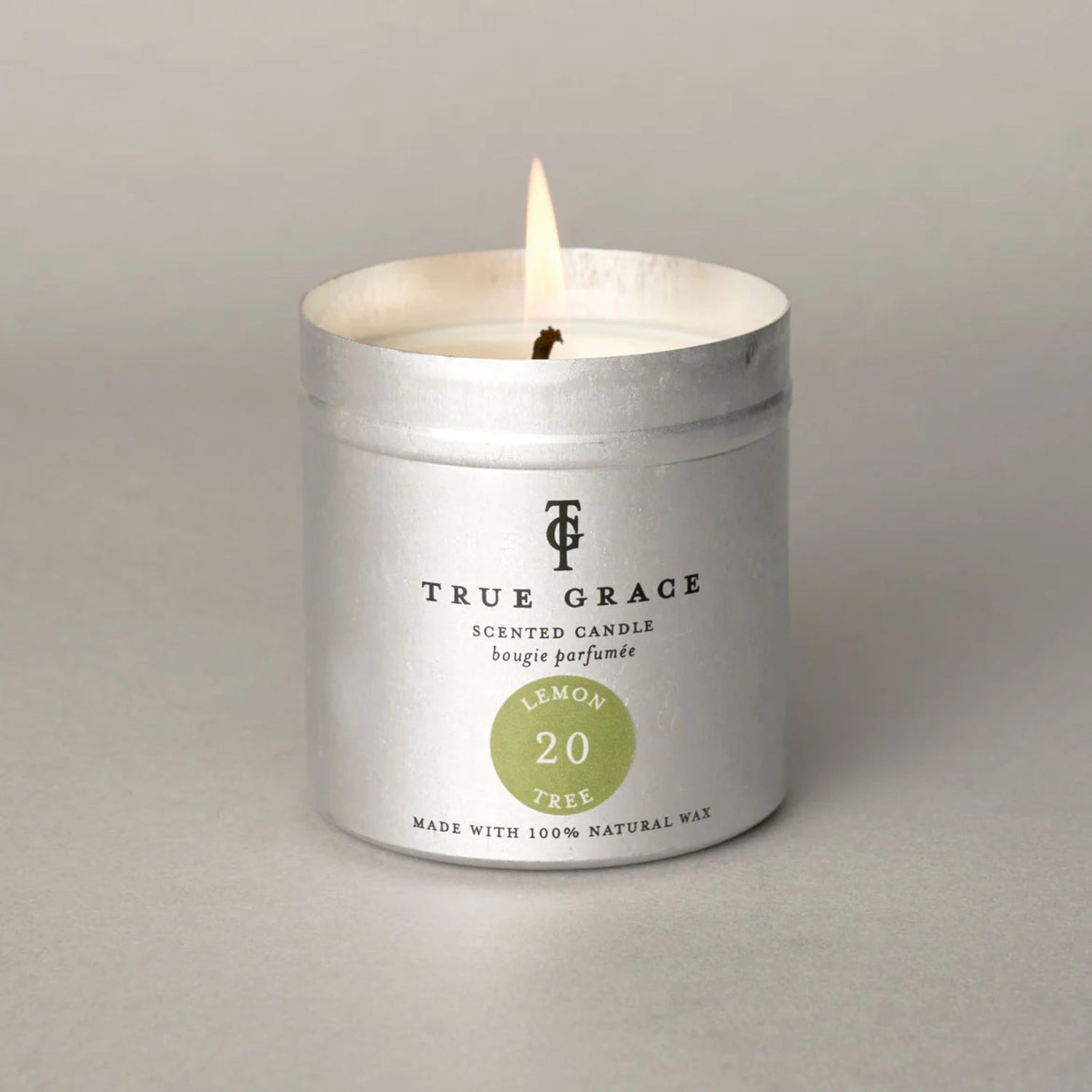 True Grace Lemon Tree No20 Candle Tin 250g