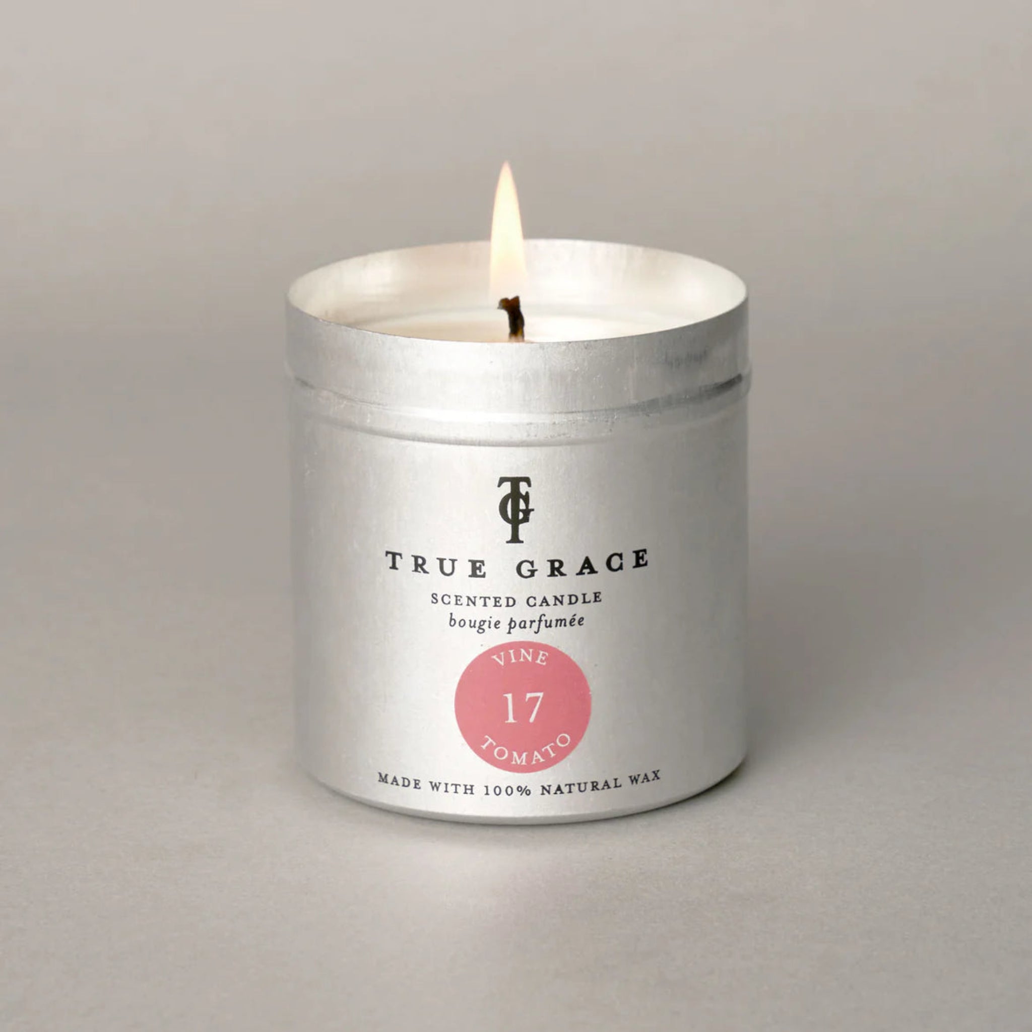 True Grace Vine Tomato No17 Candle Tin 250g