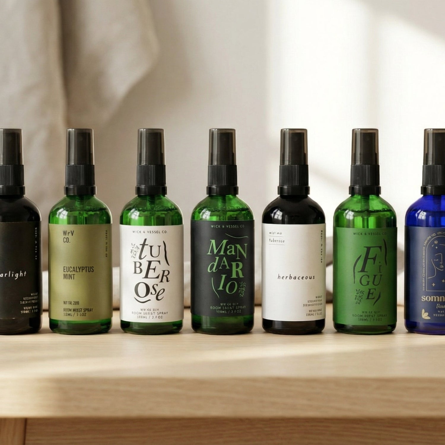 Wick &amp; Vessel Room Mist Spray 100ml x 3 Mystery Bundle