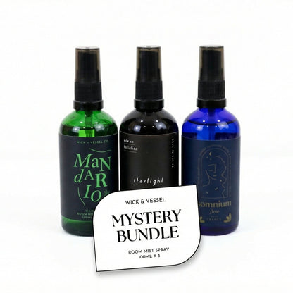 Wick &amp; Vessel Room Mist Spray 100ml x 3 Mystery Bundle