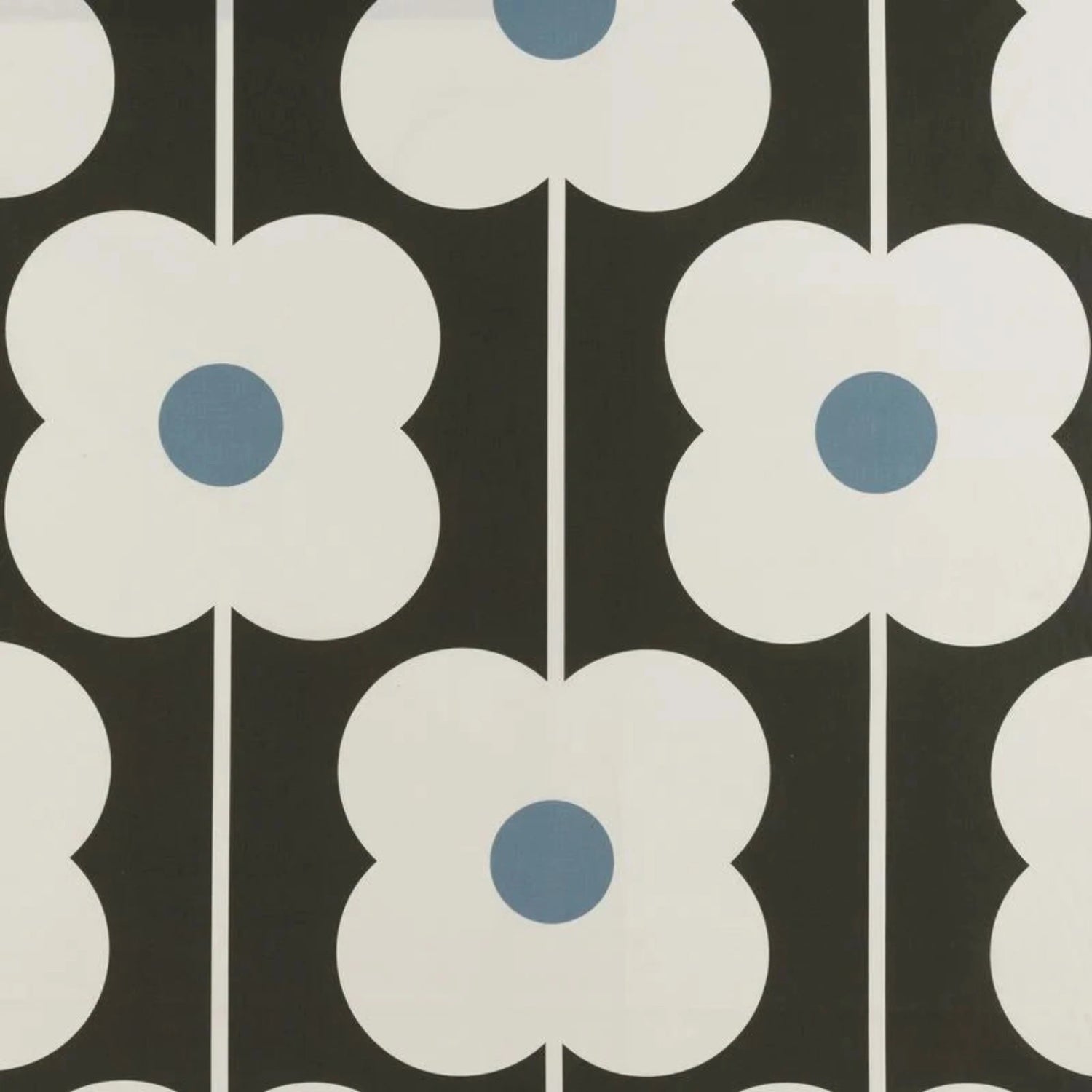 Orla Kiely Abacus Fabric Power Blue