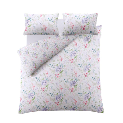 Laura Ashley Aulden Flowers Duvet Cover Set Lavender