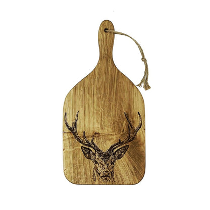 Selbrae House Oak Hanging Paddle Stag Prince small