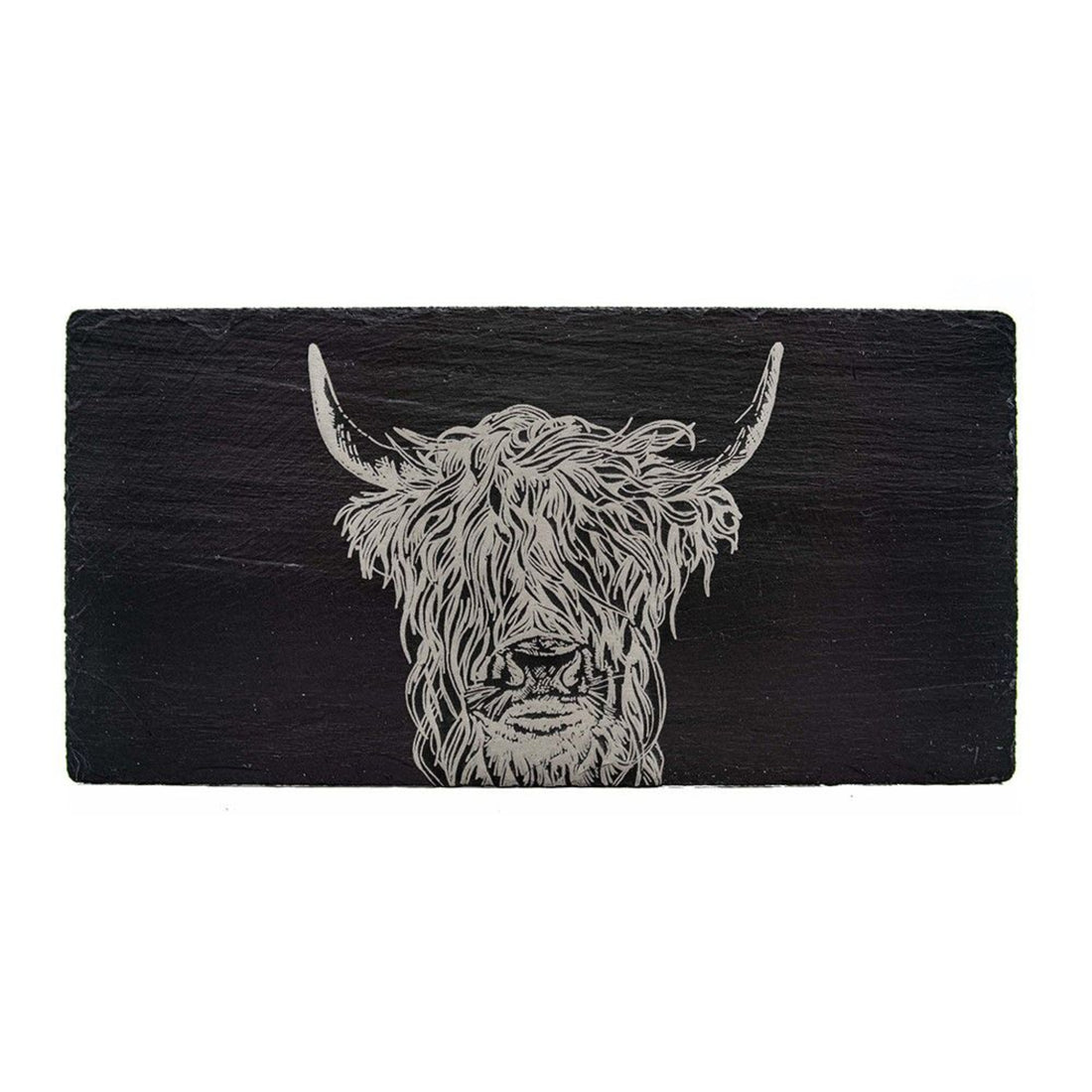 Selbrae House Highland Cow Slate Table Runner