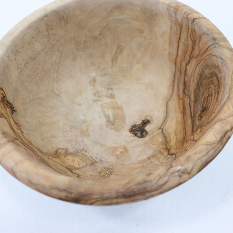 Naturally Med Olive Wood Bowl Dia. 23cm