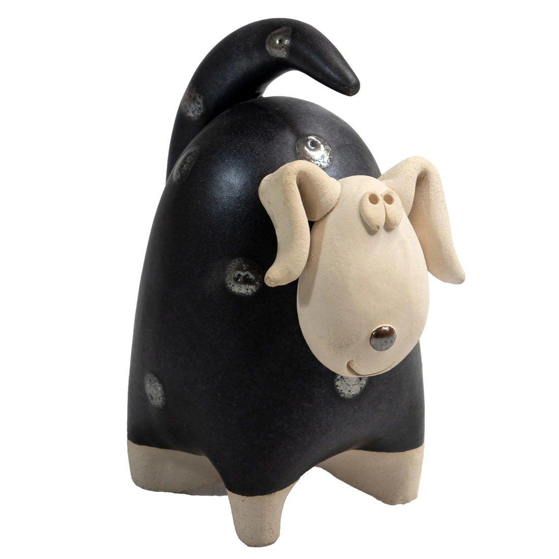 Enigma Chunky Dog Ceramic Figurine