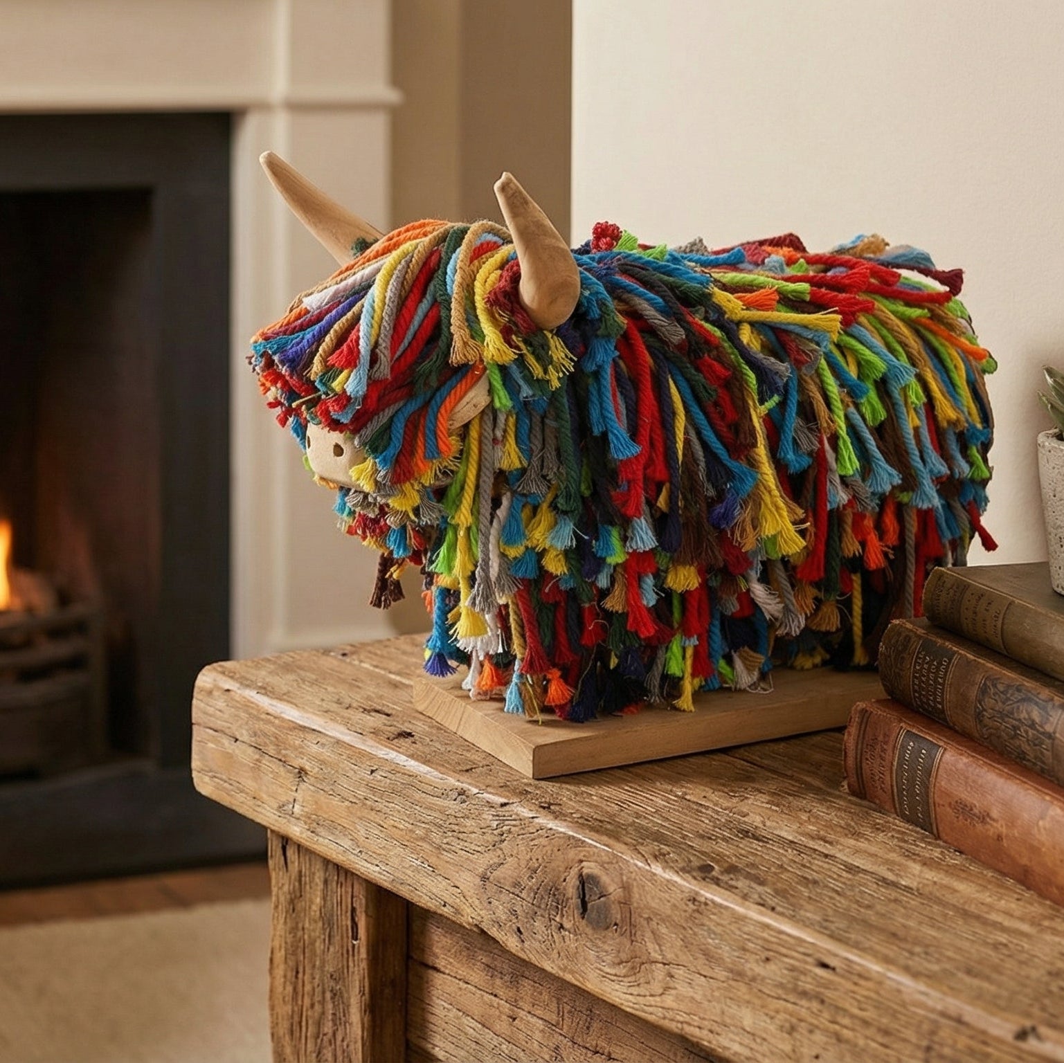 a toy animal on a table