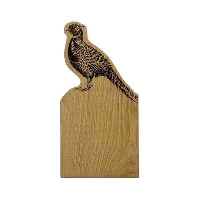 Selbrae House Framed Oak Serving Board Pheasant Small 