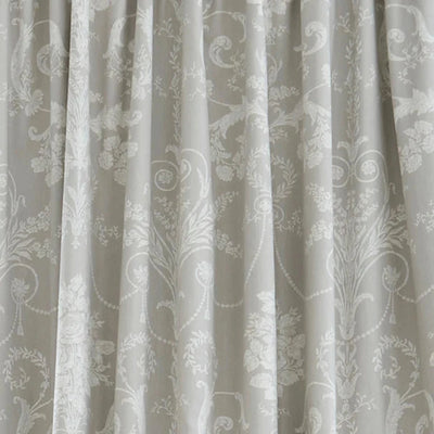 Laura Ashley Josette Blackout Lined Pencil Pleat Curtains Dove Grey W223cm D229cm - Packing opened