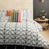 Orla Kiely Linear Stem Duvet Cover Set Charcoal