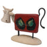 Enigma Stylish Moo Cow Large Sculpture Red