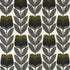 Orla Kiely Rosebud Fabric Roll Moss