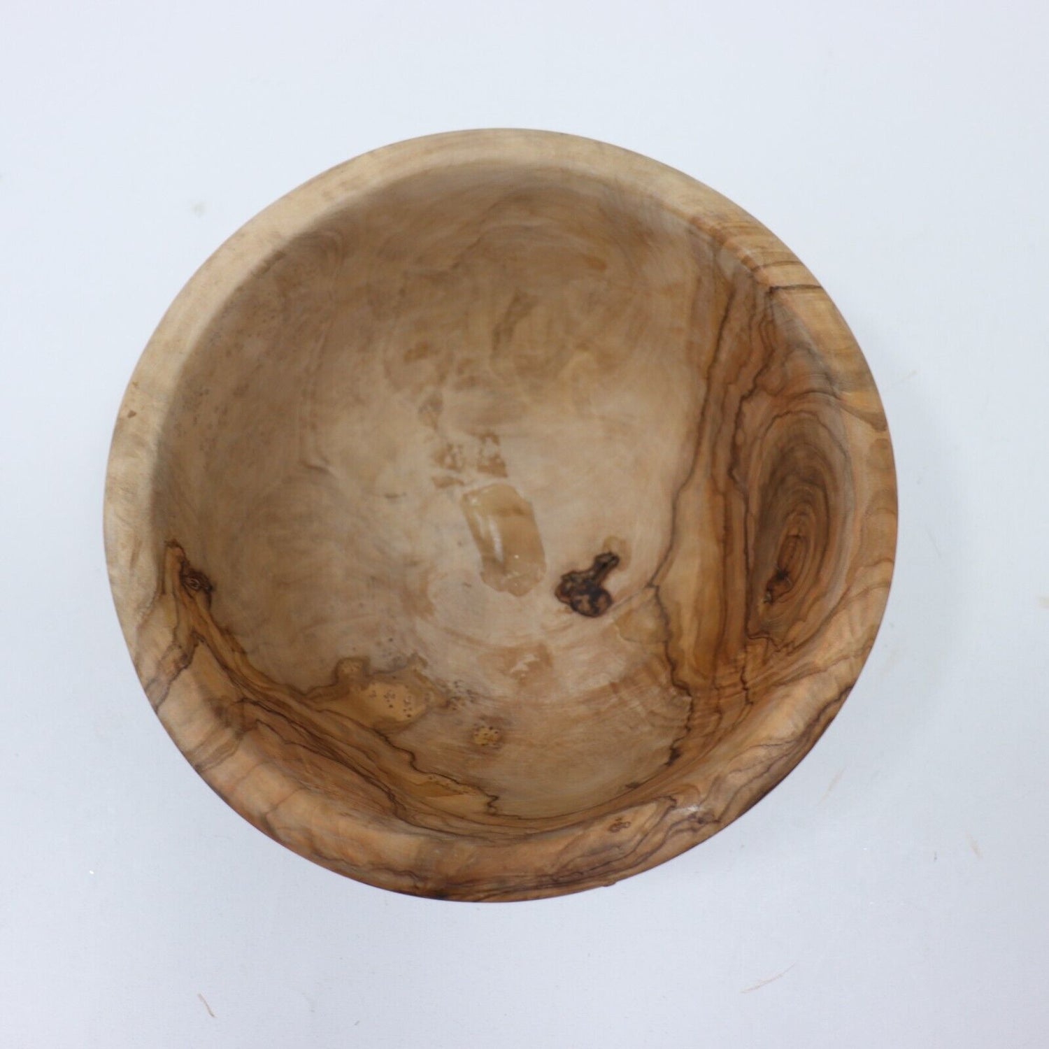 Naturally Med Olive Wood Bowl Dia. 23cm