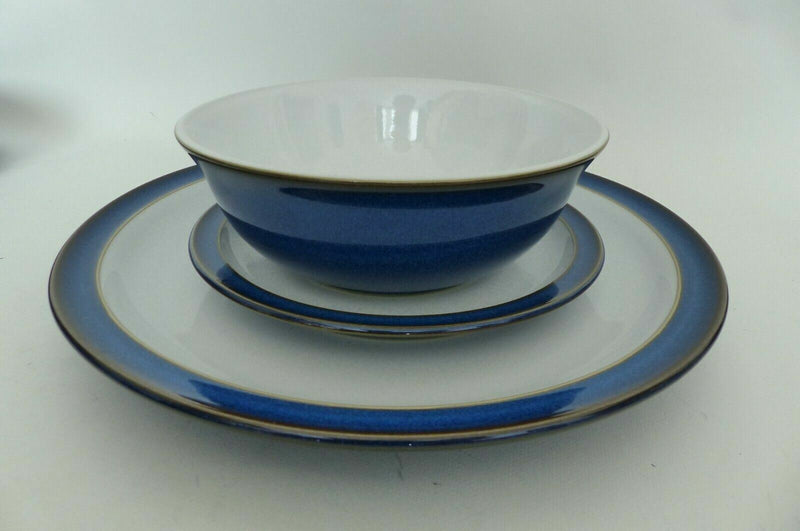 Denby Imperial Blue Dinnerware Set 12 Piece