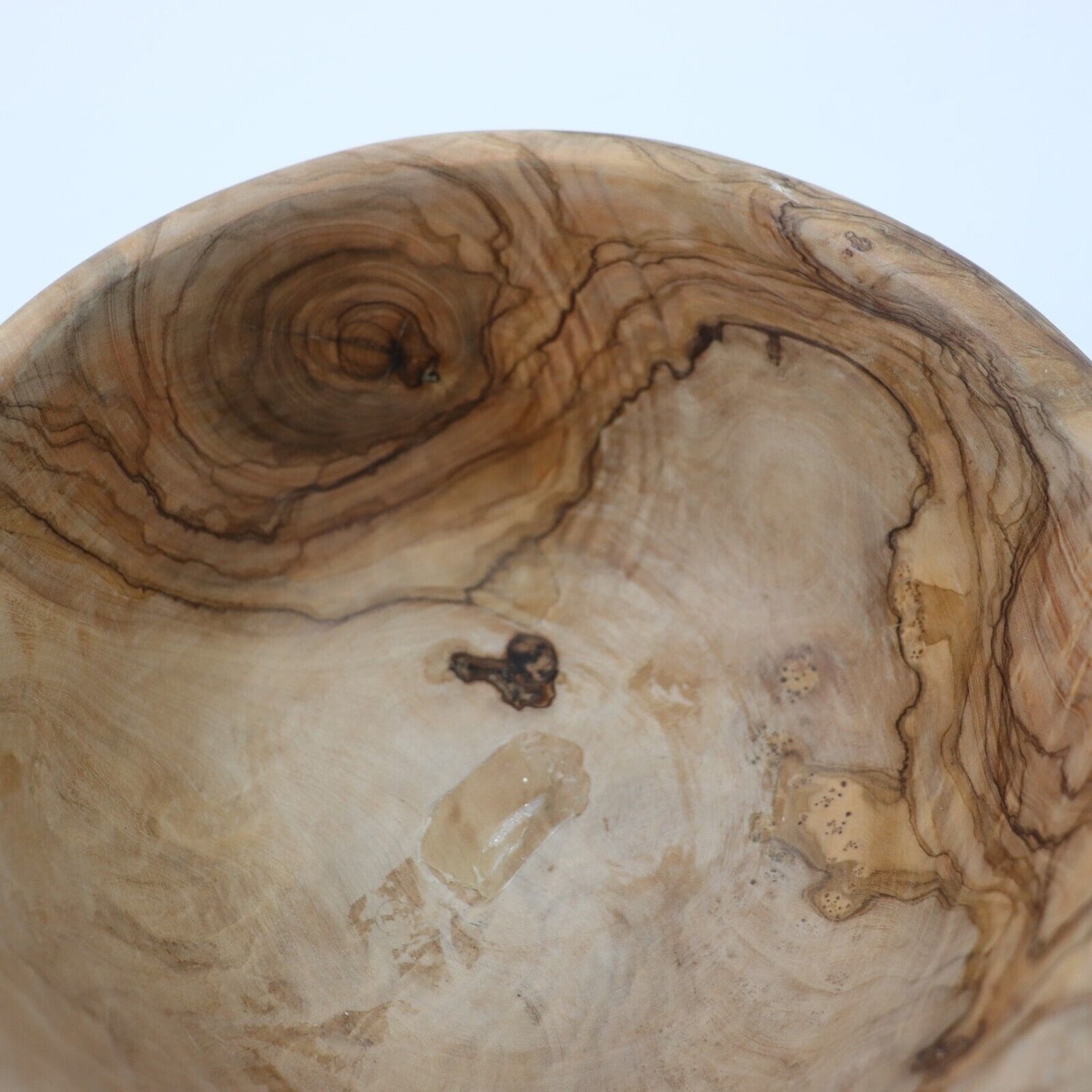 Naturally Med Olive Wood Bowl Dia. 23cm
