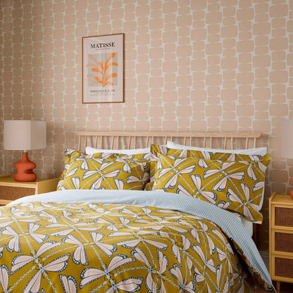 Scion Moon Flights Duvet Cover Set in Chai