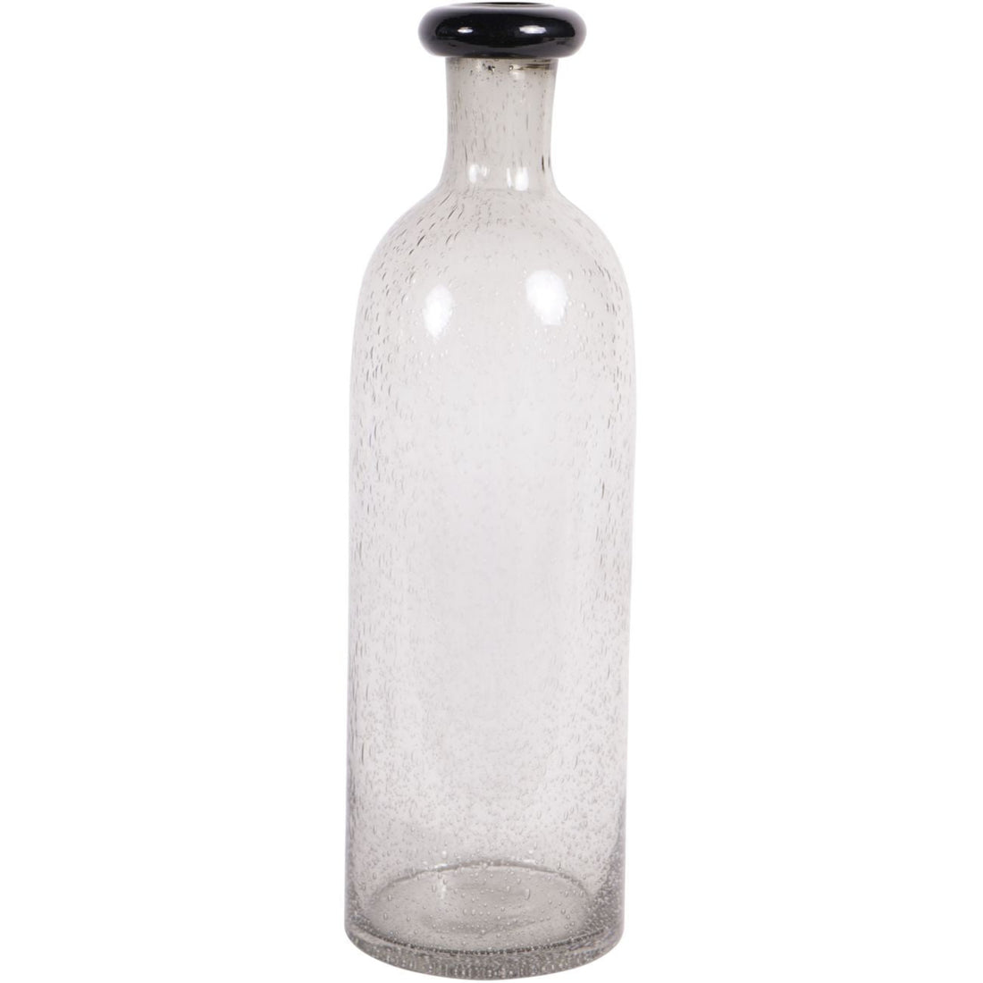 Smoked Glass Bottle Large by Libra 