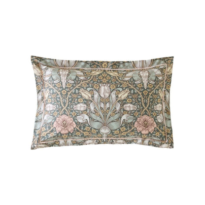 William Morris at Home Spring Thicket Duvet Cover Set Mineral pillowcase