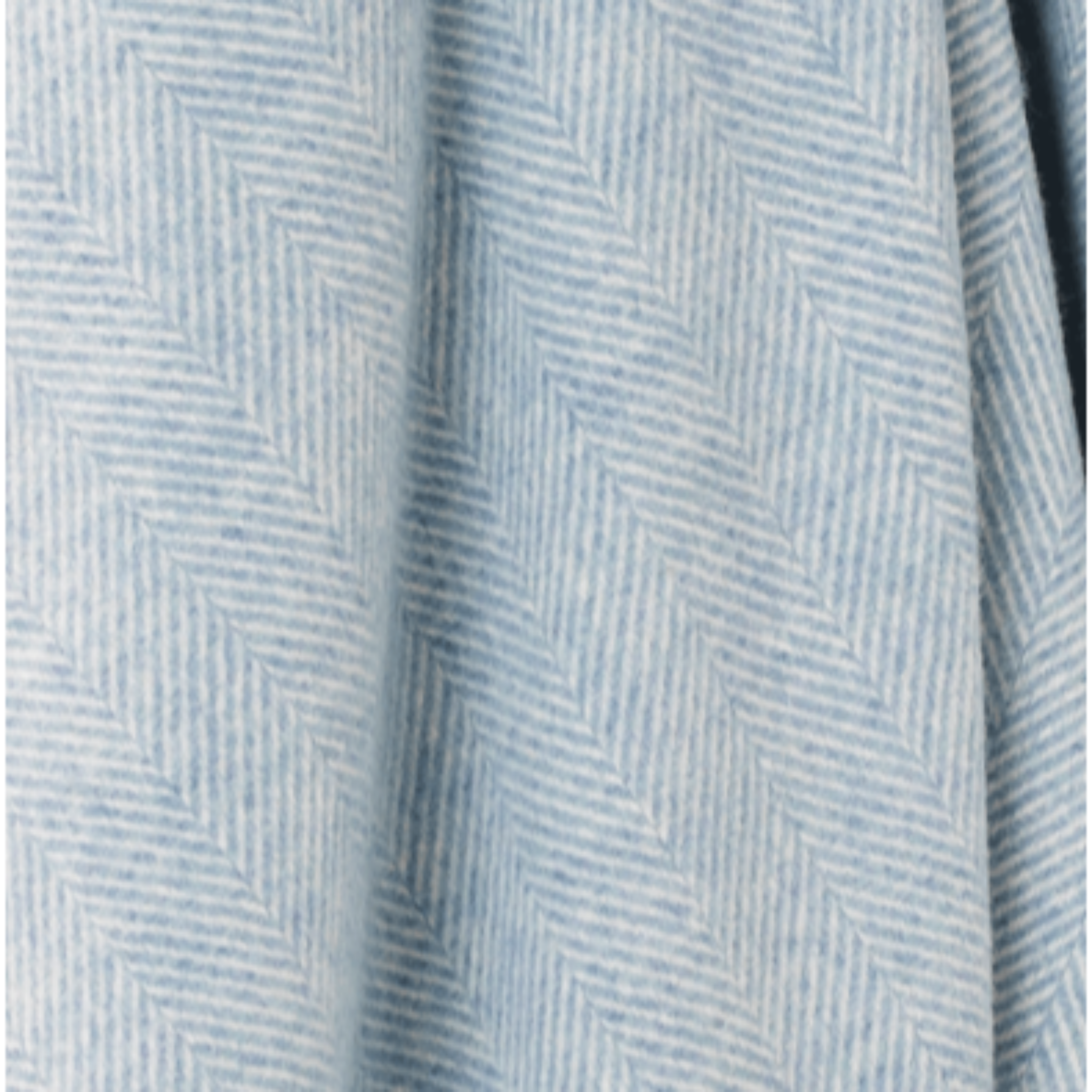 Bronte by Moon Herringbone Aqua Blue