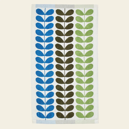 Orla Kiely Trio Stem Bath Towel Riviera
