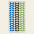 Orla Kiely Trio Stem Bath Towel Riviera