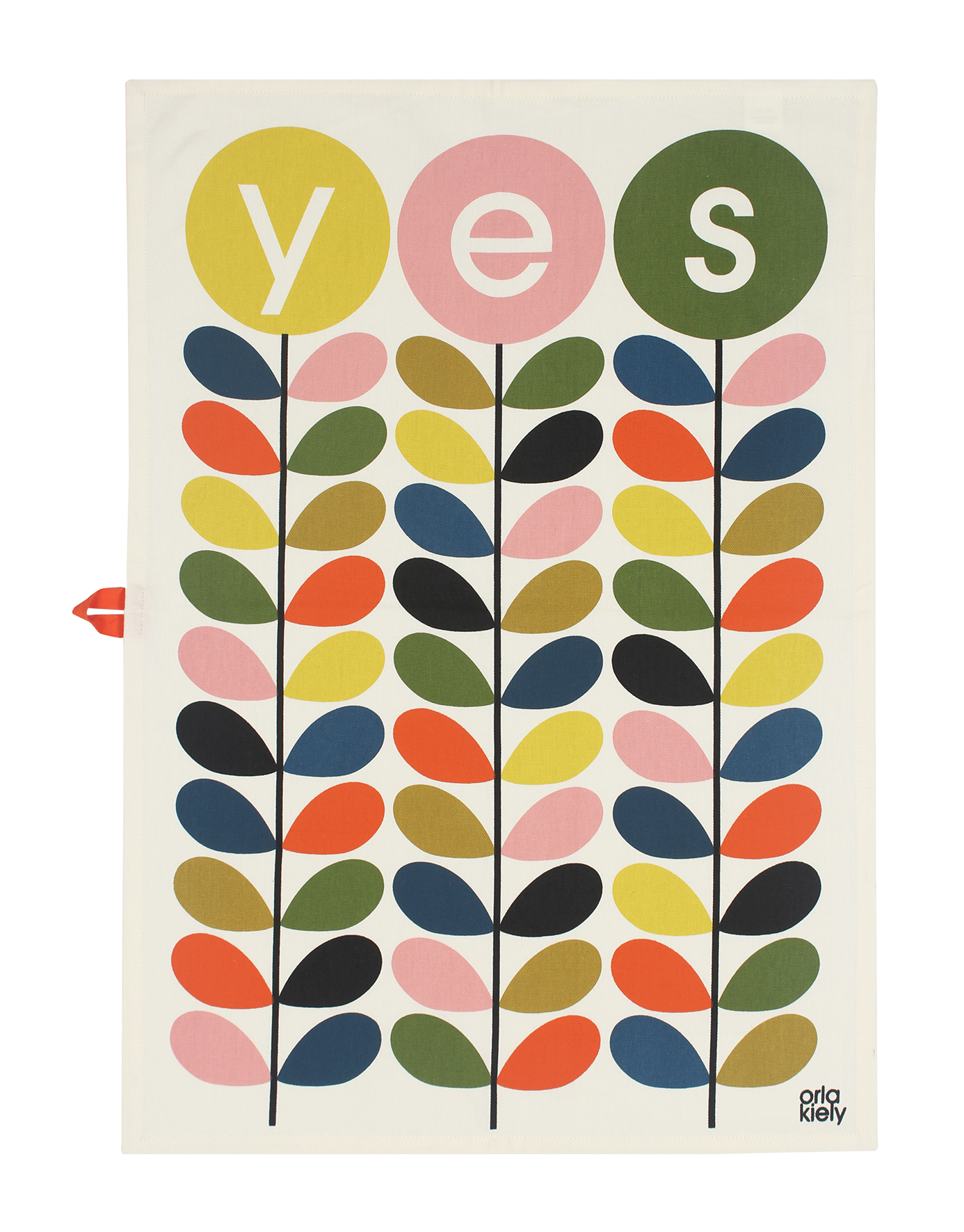 Orla Kiely Yes Stem Set of Two T-Towels