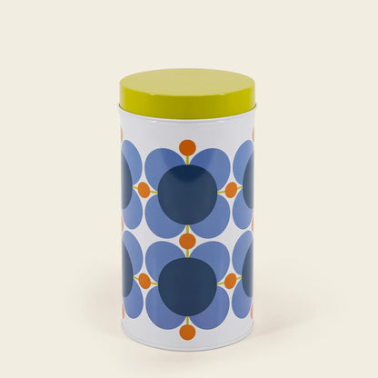 Orla Kiely Nesting Canister Tins in Set of 3 Atomic Flower