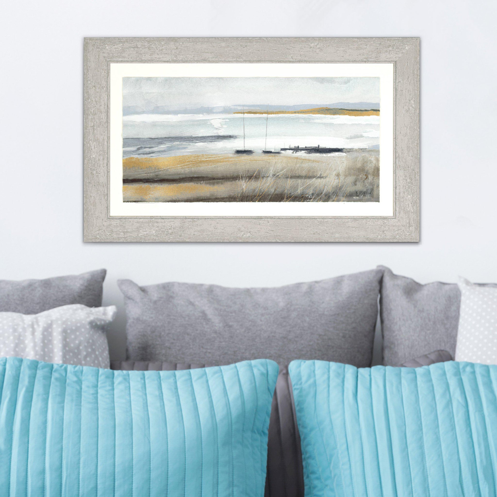 Golden Surf by Adelene Fletcher 59cm x 36cm