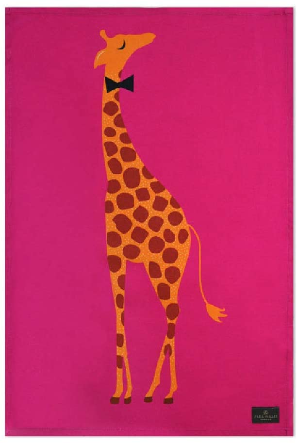 Sara Miller Giraffe Tea Towel