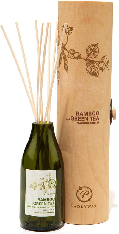 Paddywax Eco Green Fragrance Diffuser Bamboo & Green Tea - Oakley Home & Gifts
